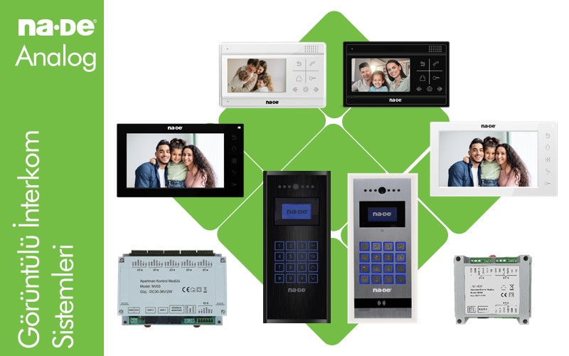 Analog Görüntülü İnterkom Sistemleri - İnterkom & Haberleşme Sistemleri