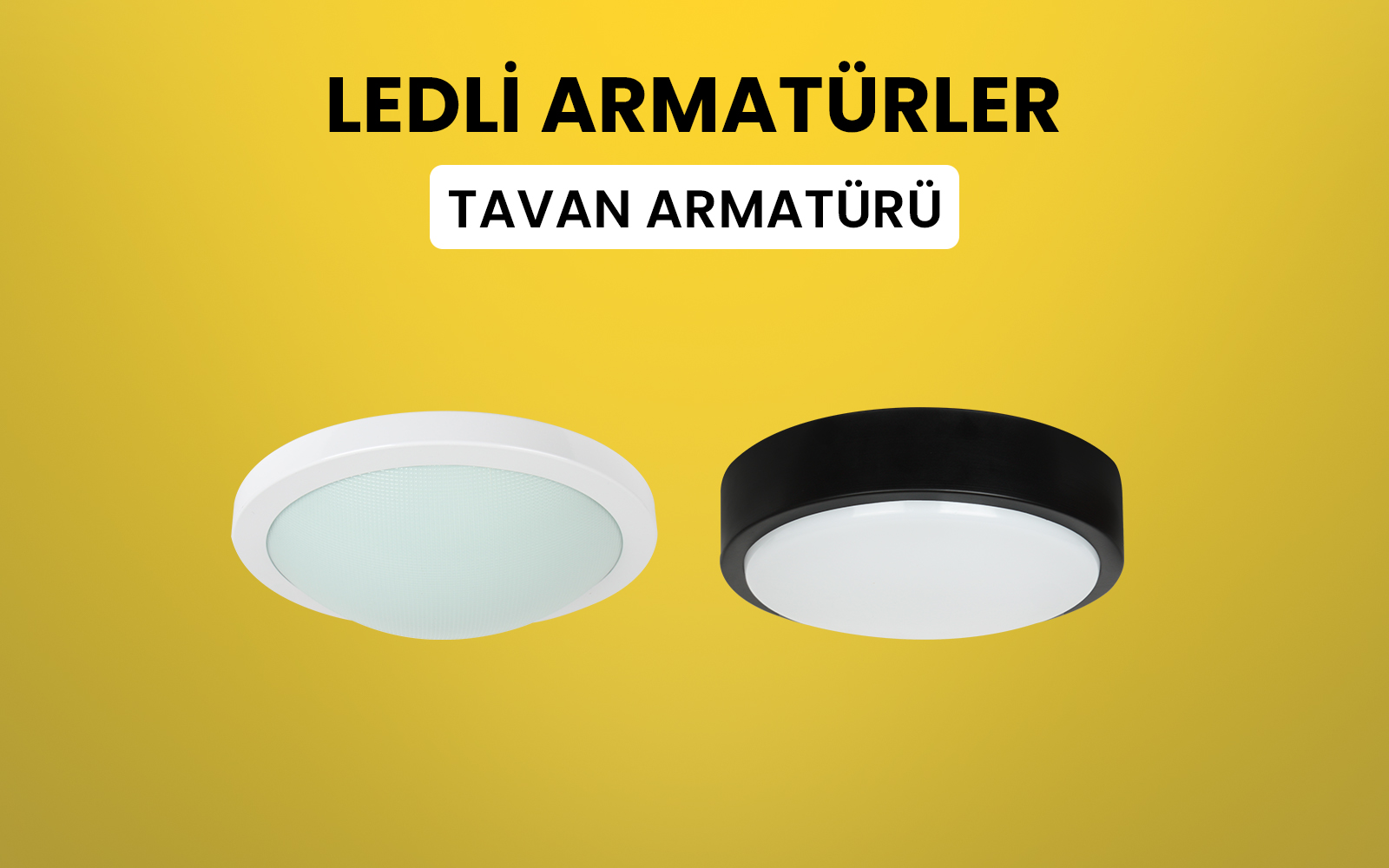 ND109XX Serisi Ledli Tavan Armatürleri