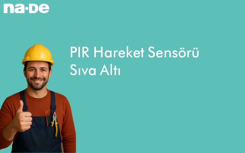 Sıva Altı PIR Hareket Sensörleri