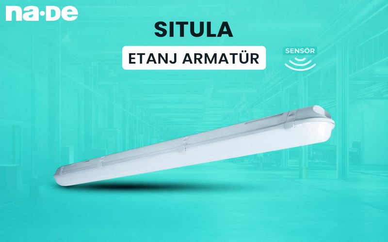 Radar (HF) Sensörlü LED`li SITULA ETANJ ARMATÜR Serisi