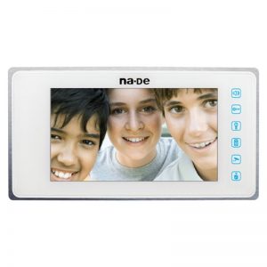 NVM-800MCW Beyaz 7" Renkli Görüntülü Diafon